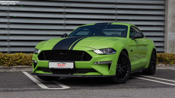Ford Mustang GT Zielony