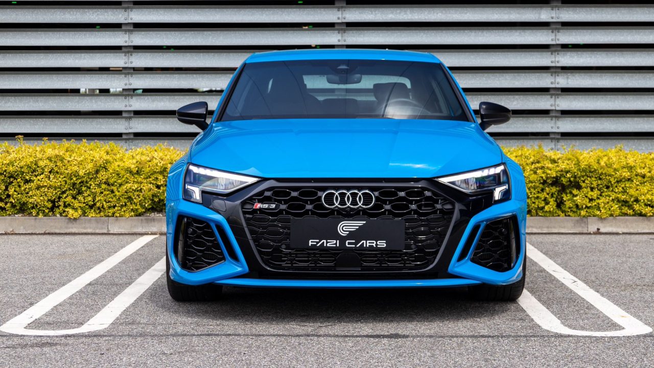Audi RS3 Niebieska